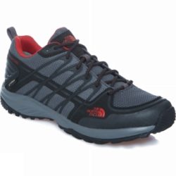 The North Face Mens Litewave Explore GTX Boot Phantom Grey / Pompeian Red